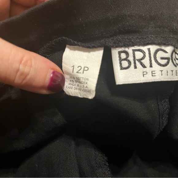 Briggs Petite Black Pants - Picture 2 of 5